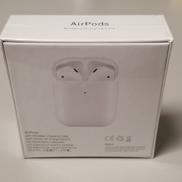 Apple-AirPods (2nd Gen) & charging case.